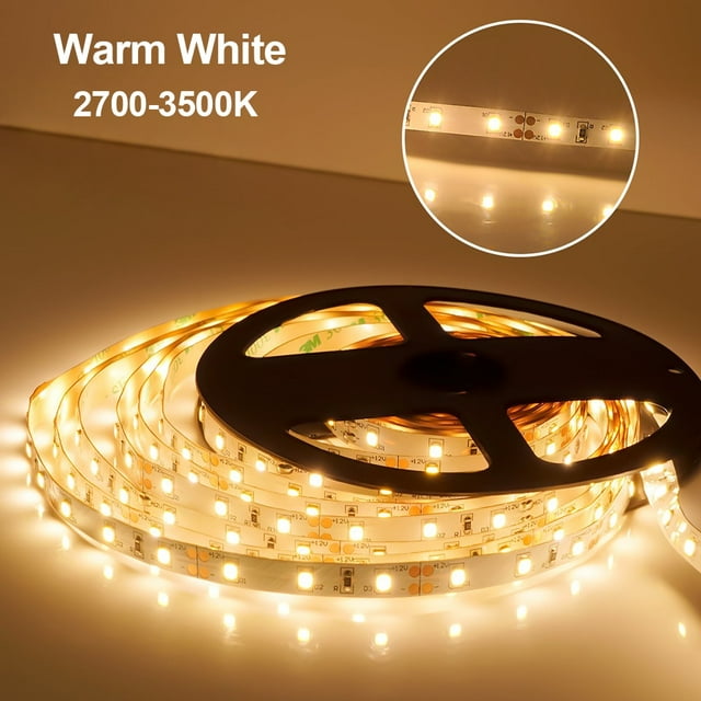 RisingPro Éclairage sous Armoire Intelligent à Intensité Réglable 5V USB Bande Lumineuse LED à Détecteur de Mouvement Ruban Adhésif Flexible pour Garde-Robe Escaliers Armoire de Cuisine