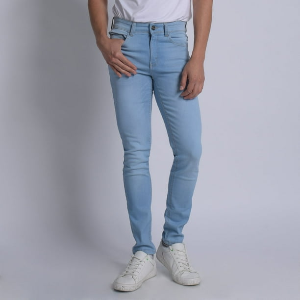 Jeans corte slim hombre hotsell