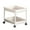 white, variant on Gray Plastic Storage Rack 3 Tier With Wheels Movable Shelf For Living Room Bedroom Bathroom Kitchen Gray 25X15.4X10.6 Inch