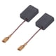 thumbnail image 4 of Kit De Escobillas De Carbón Para Amoladora Angular, Cepillo De Carbón Para Taladro De Mano Eléctrico Estable De Cobre Fácil De Instalar Para Mezclador Para Máquina De Recorte ANGGREK 12345678, 4 of 8