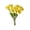 #8-Yellow【7x Artificial Flowers】, variant on Artificial Silk Flower Bouquet with Plastic Stems for Home Decor and Wedding Centerpieces, Realistic Fake Floral Arrangement for Vases and Photography Props, Vsgery