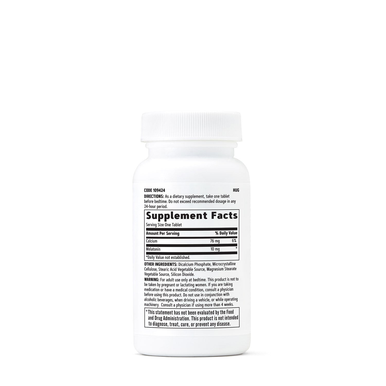 GNC Melatonin 10mg | Supports Restful Sleep | 60 Tablets