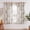 Sage Green, variant on Uledge Yellow Semi Sheer Spring Floral Curtains, Farmhouse 84" Floor Length for Living Room and Dining Room, Grommet, Light Filtering Privacy, 2 Panels