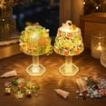 thumbnail image 3 of Kiddiway DIY Mosaic Lamp Craft Kit - Night Light Project with Glass Art, Home Decor, Fun Creative Activity for All.,D, 3 of 5
