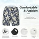 thumbnail image 3 of Balery Lilies Flowers Bañador para hombre, shorts de playa de secado rápido con entrepierna y forro de compresión-3X-Large, 3 of 6
