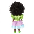 thumbnail image 5 of Cute Black Dolls 13.78 Inch American African Baby Girl Dolls Toys for Kids Aged 2 3 4 5 6 7 8 9 10 Years, Kawaii Soft Reborn Toy Doll, Life Size Birthday, 5 of 8