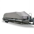 thumbnail image 2 of Carver Boat Cover 7INF12BF-10 Styled-To-Fit; Used For Storage; Blunt Nose Inflatable Boat; Water Repellant/UV Protection/Mildew Resistant; Slate Gray; Poly-Flex II Marine Grade Polyester, 2 of 5