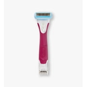 Schick Hydro Silk TrimStyle Razor with Bikini Trimmer for Women – 1 Handle, 1 Refill & 1 Battery