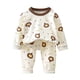 thumbnail image 1 of Odeerbi 0-13 Años Pijamas de Algodón Para Niños Y Niñas Con Camisetas de Manga Larga Estampadas Pantalones Pijama de Dos Piezas Acondicionador de Ropa Para Dormir, 1 of 5