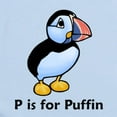 thumbnail image 2 of CafePress - P Is For Puffin Infant Bodysuit - Baby Light Bodysuit, Size Newborn - 24 Months, 2 of 4