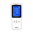 thumbnail image 4 of Air Quality Monitor Accurate Tester LED Display, 3 in 1 Time Digital Monitor for, 4 of 9