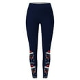thumbnail image 4 of WILLBEST Leggings con Estampado Navideño para Mujer, Pantalones de Yoga de Cintura Alta, Mallas Brillantes para Hacer Ejercicio, Correr, Cómodos Y Elásticos Grande, 4 of 4