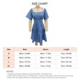 thumbnail image 1 of Vestido Corto Campana Fruncido NikouMX de Mujer con Volantes dobladillo Elegante, 1 of 3
