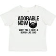 thumbnail image 3 of Inktastic Adorable Now...wait Till I Have a Beard Like Dad Boys Baby T-Shirt, 3 of 5