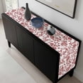thumbnail image 5 of Red Boho Flower Table Runner 70 Inches Long, Vintage Paisley Farmhouse Pattern Kitchen Coffee Dining Table Decoration for Home Party Birthday Wedding Home Decor 13x70 Inches, 5 of 8