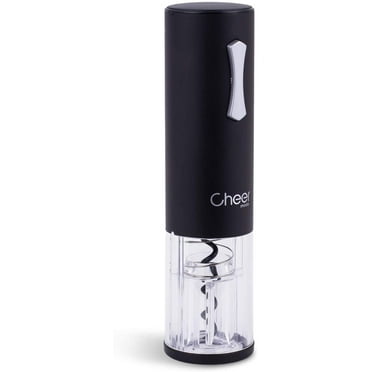 Cheer Electric Wine Opener with USB Rechargeable Lithium battery with Foil Cut 7717-1795-02