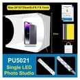 thumbnail image 2 of Lightbox 20cm 25cm 30cm 40cm Light Box Mini Photo Studio Box Photography Light Studio Shooting Tent Box Kit&6 Backdrops ,Photographic Equipment, 2 of 5