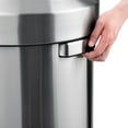 thumbnail image 5 of Global Industrial Stainless Steel Round Open Top Trash Can 16 Gallon, 5 of 7