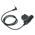 thumbnail image 1 of Auriculares PTT, sistema de auriculares PTT U94 Adaptador de sistema de auriculares PTT Adaptador militar de auriculares PTT Rendimiento inigualable, 1 of 8
