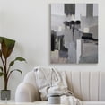 thumbnail image 2 of Stupell Industries Remain Standing Montel Abstract Shapes Grey Black,36 x 48,Designed by Fanou Montel, 2 of 6