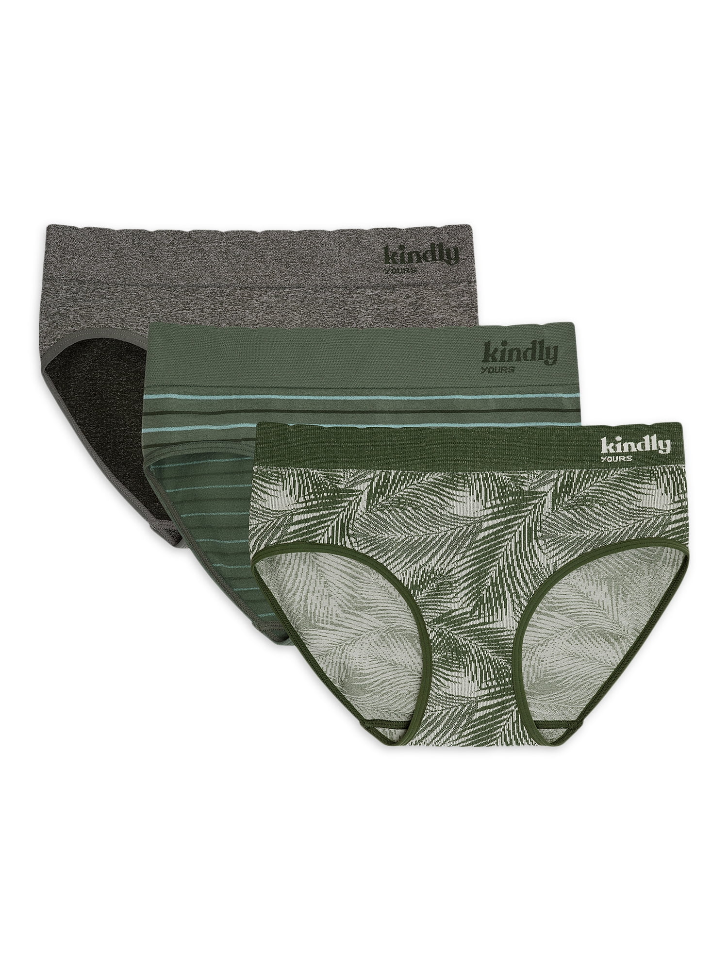 Kindly Women's Seamless Hipster, 3 pack