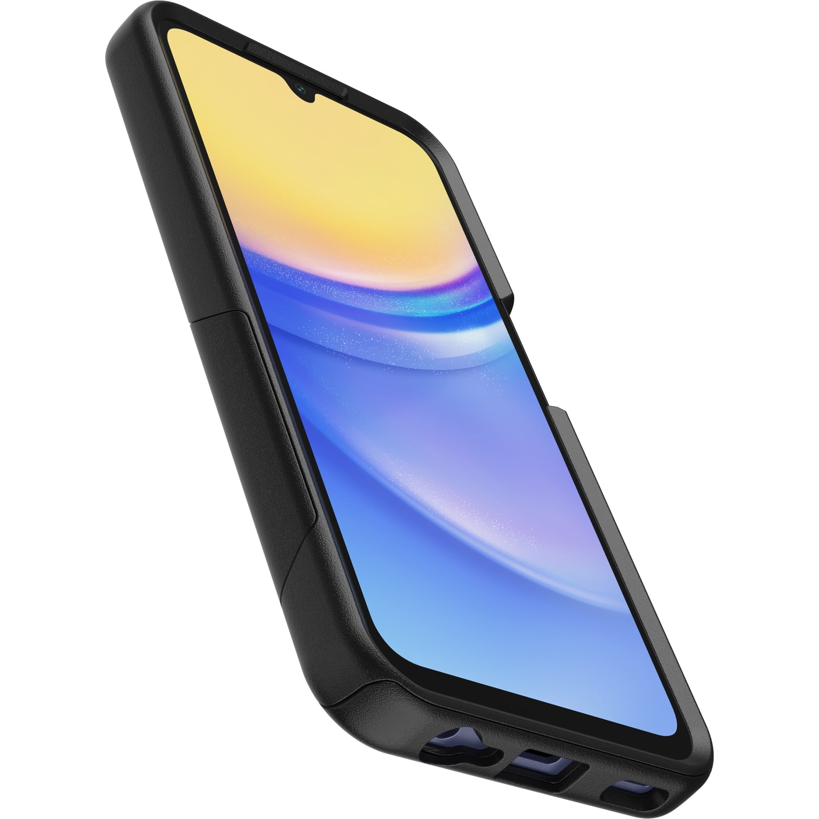 OtterBox Commuter Series Lite Slim Cell Phone Case for Samsung A15 5G, Black