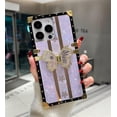 thumbnail image 2 of Case for iPhone 16,Glitter Kickstand Cute Luxury Bling Sparkly Rhinestone Butterfly Foldable Stand Elegant Shockproof Women Girl Phone Case for iPhone 16,6.1 inch 2024 (Purple), 2 of 13