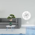 thumbnail image 2 of Árbol bonsái artificial,Bonsái artificial para decoración de escritorio o interior,Reloj de pared,Reloj de pared decorativo para baño o dormitorio,Reloj de pared redondo silencioso,sin, 2 of 8