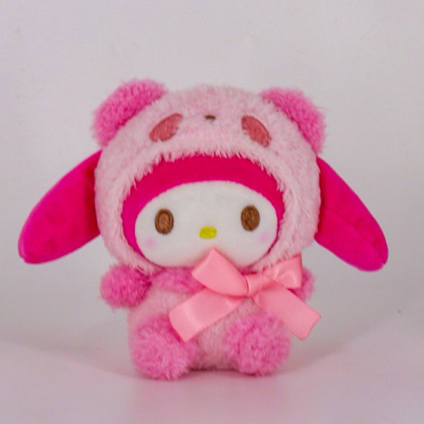Sanrio Dibujos Animados Kawali Kuromi Hello Kitty My Melody Cinnamoroll Pochacco Purin Cojín Suave Peluche Muñecas Niños Cumpleaños Fivean unisex