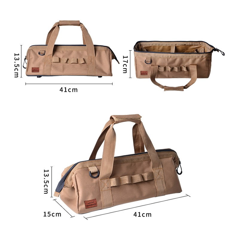 Large Capacity Water Resistant Camping Tool Bag with Sturdy Base