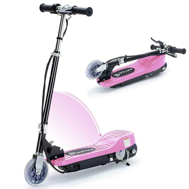 MAXTRA E100 Adjustable Handlebar Height Folding Electric Scooter for