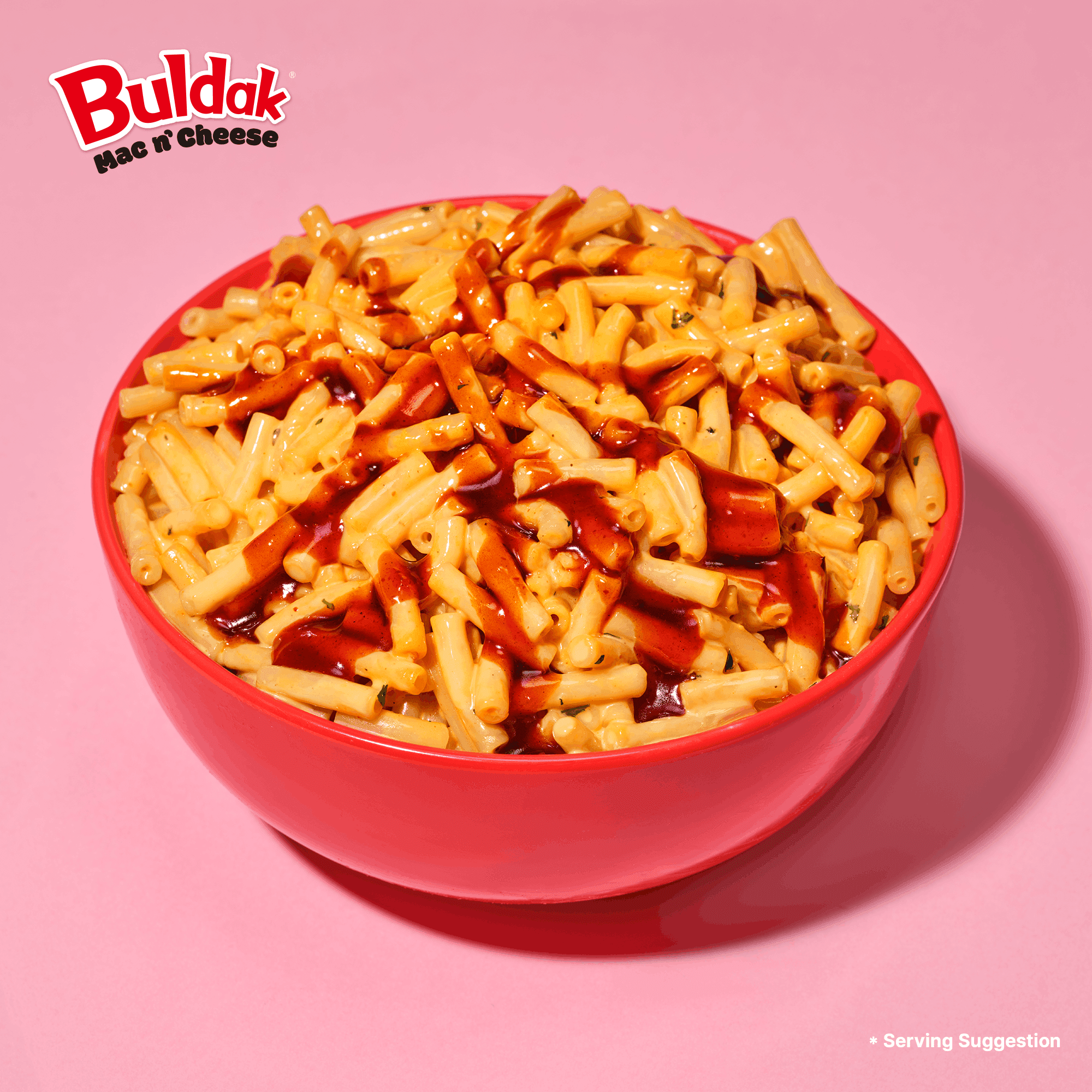 (12 pack) Samyang Buldak Carbonara Mac & Cheese, No Milk Required, 5.82 oz Box