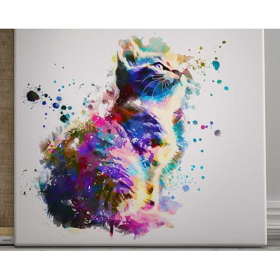 Custom Pet Portrait Cat Portrait Dog Portrait Pet Painting Personalized Gift Digital Water