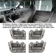 thumbnail image 3 of Car Interior Door Handle, Smooth  82139 Stable Performance ABS  for Grand Cherokee 2005 To 2011, 3 of 7