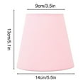 thumbnail image 5 of Fabric Lampshade Set Of 3, Lightweight, Dust Cover, E14 Intervention Style, 5 of 6