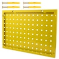 Axio 1Pc Pegboard Rack Galvanized Steel Pegboard Garage Tool Organizer