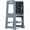 Light Blue, variant on Avenlur Toddler Tower, Date 4-in-1 Kitchen & Learning Tower Kitchen Tower doubles as a kitchen stool for toddlers, montessori tower, and toddler tower table. (Green)