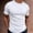 White, variant on Blmnix Men's T-Shirts Undershirts Cotton T Shirts Muscle Shirts Short Sleeve Crew Neck Black Men's Tops,XXL
