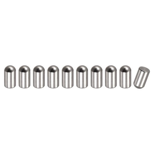 10x20mm Espiga Pasadores Unique Bargains 10uds 304 Inoxidable Acero Redonda Cabeza Plana Chaflanado Extremo Espiga Pasador Madera Litera Cama Estante Picas Soporte Estantes Sujeción Elementos