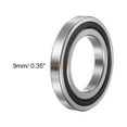 thumbnail image 3 of 16008-2RS Deep Groove Ball Bearing, 40 x 68 x 9mm Hign Carbon Chrome Steel Z0 Double Rubber Sealed Bearing, 2 Pack, 3 of 5