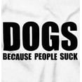 thumbnail image 2 of Anti Social Dog Lover Pet Puppy Owner Plus Size Crewneck Graphic Tee Shirt Brisco Brands 2X, 2 of 4