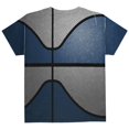 thumbnail image 2 of Championship Basketball Navy Blue & Grey All Over Youth T Shirt, 2 of 2