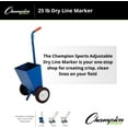 thumbnail image 4 of Champion Sports Dry Line Marker, 25 LB Capacity, 4 of 6