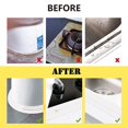 thumbnail image 4 of 2 tiras de sellado impermeables autoadhesivas, cinta removedora de moho para baño, sello para fregadero de cocina, para cocina, baño, inodoro, puertas y ventanas, esquinas, paredes, blanco Excelente Rendimiento ER008157WZ, 4 of 4