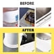 thumbnail image 4 of 2 tiras de sellado impermeables autoadhesivas, cinta removedora de moho para baño, sello para fregadero de cocina, para cocina, baño, inodoro, puertas y ventanas, esquinas, paredes, blanco, 4 of 4