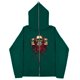 thumbnail image 1 of Sudaderas informales con estampado de calavera Y2k para hombre y mujer, sudaderas con capucha góticas para parejas, sudadera con cremallera de talla grande Harajuku Y2k, 1 of 5