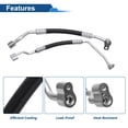 thumbnail image 4 of Manguera de Refrigerante de A/C para Hyundai Santa Fe 2013-2018 Línea de Manguera de Aire Acondicionado No. 977612W500 Caucho Hierro, 4 of 6