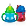 Nuby Flip N Sip Straw Sippy Cup - 2 Pack