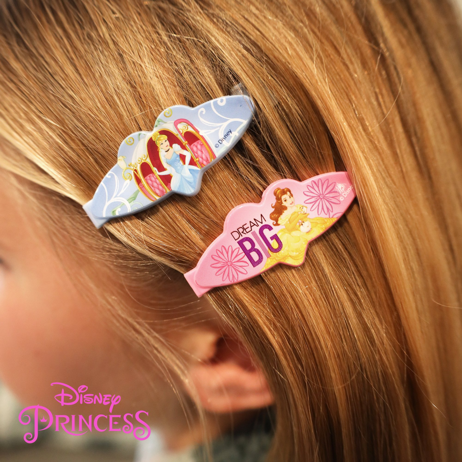 Disney Princess Girls Hair Accessories Backpack with Comb Mirror Hair Ponies - image 3 of 9