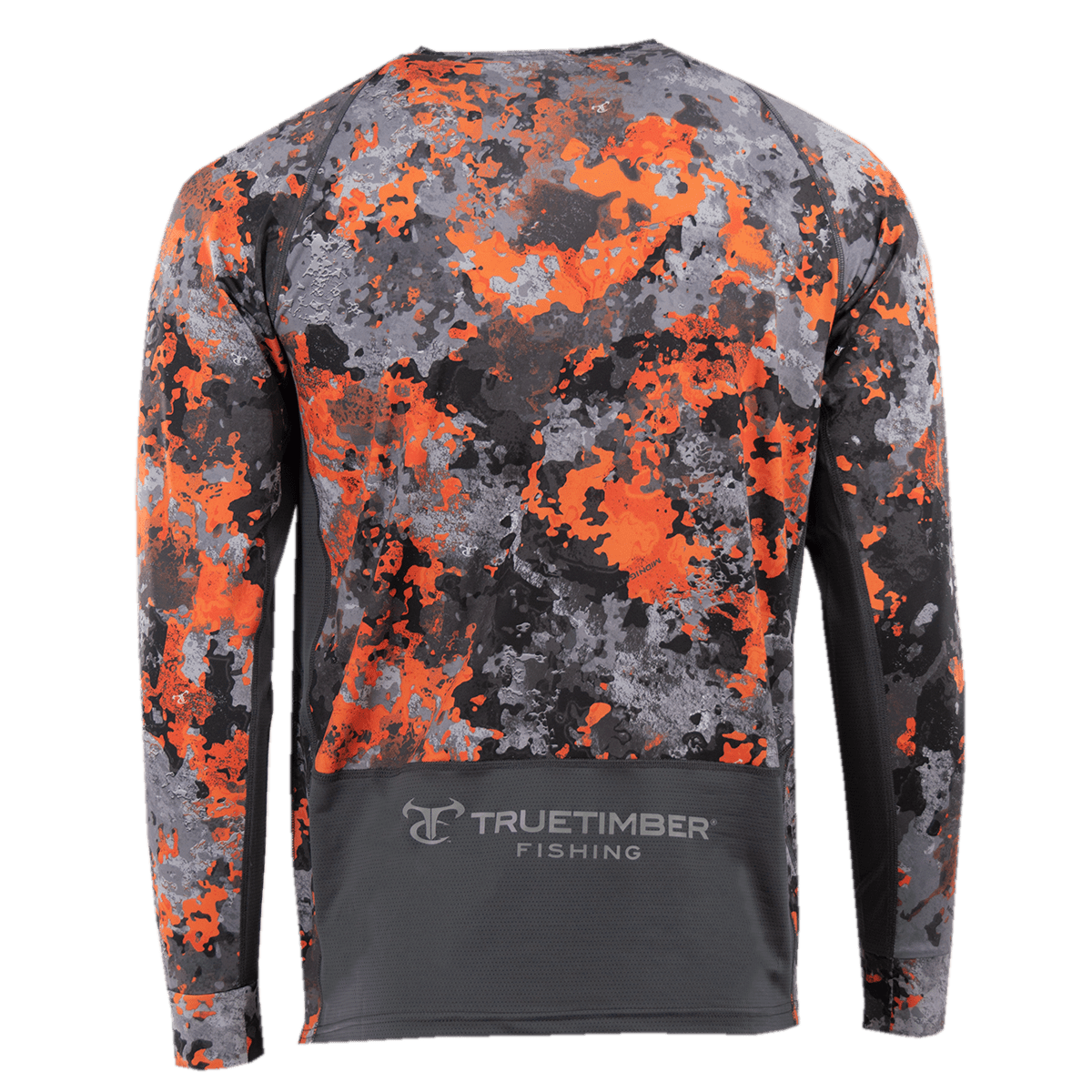 TrueTimber Men's SpinReel Chiller Long Sleeve Fishing Shirt